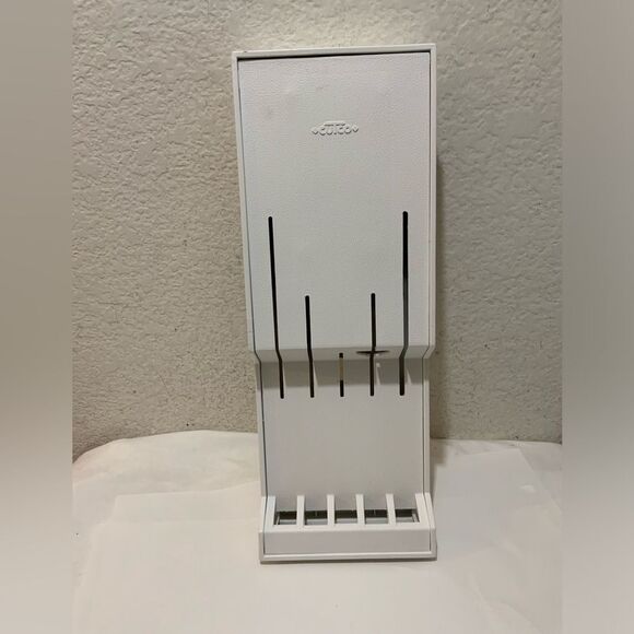 CUTCO Knife Rack Kitchen Storage 5 Slot Plastic Holder For Wall or Drawer - Picture 1 of 7